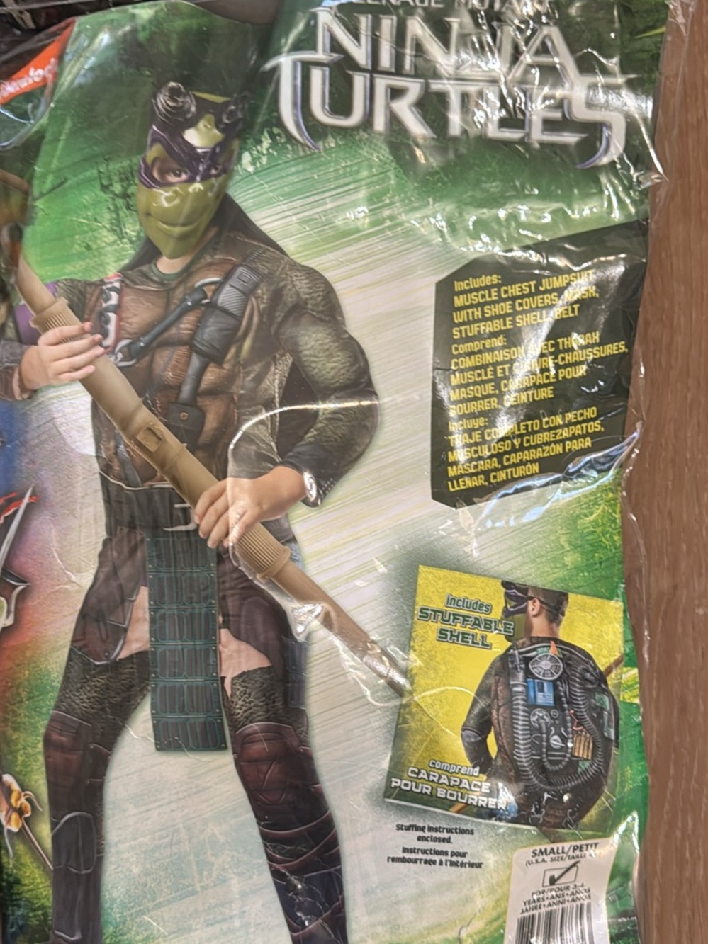 Set of 4 ninja turtle costumes - for family!